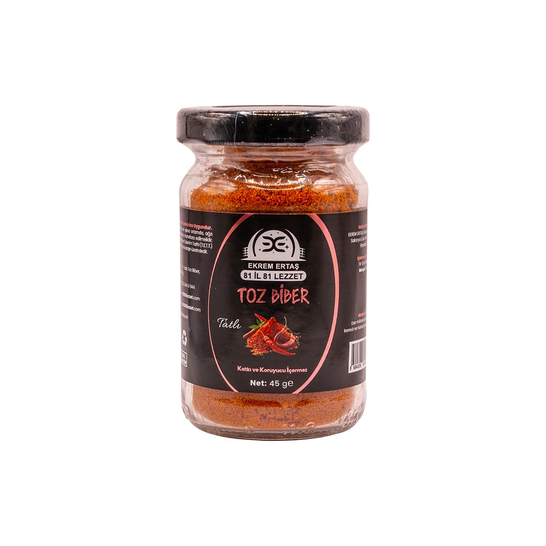 Toz Biber (Tatlı) 45 Gr